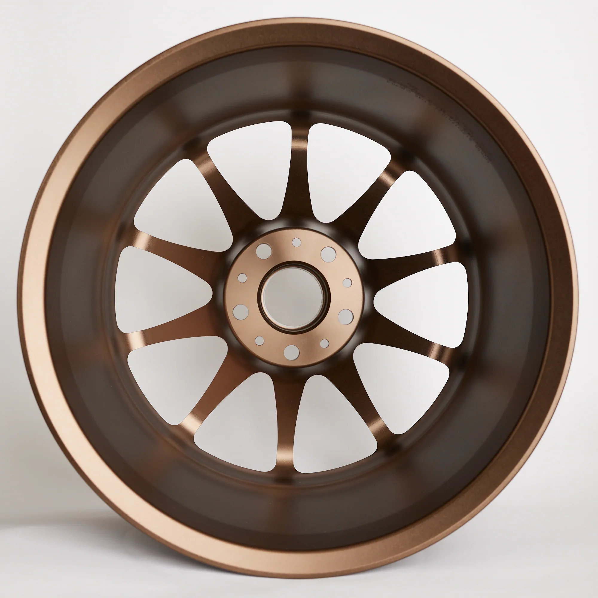 Spirited Motorsports 17x10 +45 5x114 Bronze Anodized Forged Wheels - Image 5