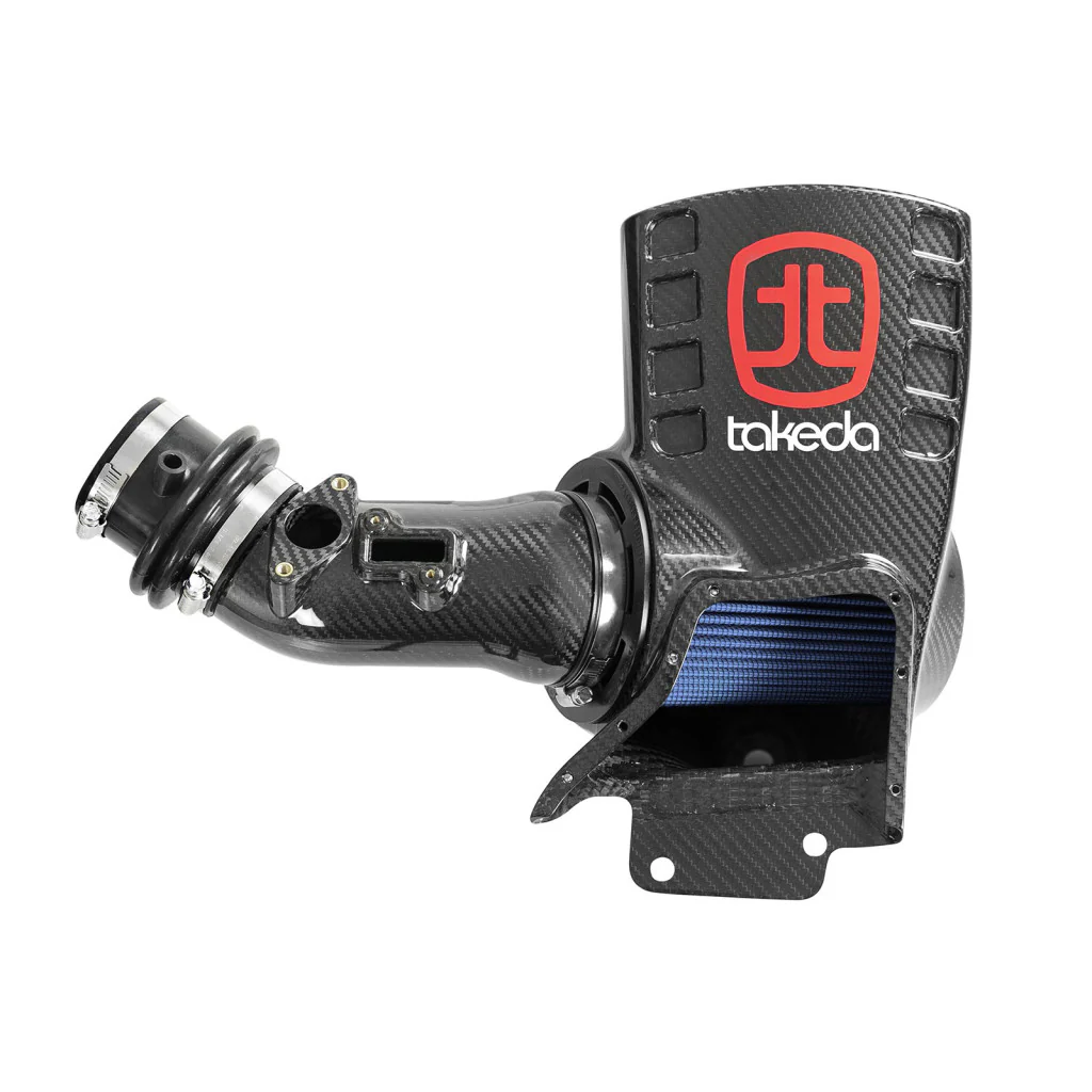 AFE Power 17+ Civic Type R Takeda Black Series Carbon Fiber Momentum Pro 5R Cold Air Intake System - Image 3