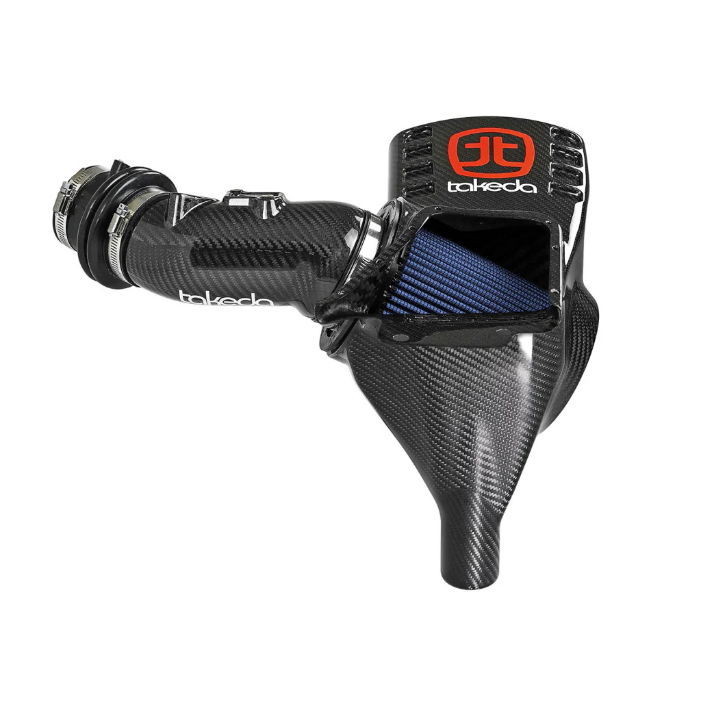 AFE Power 17+ Civic Type R Takeda Black Series Carbon Fiber Momentum Pro 5R Cold Air Intake System - Image 4