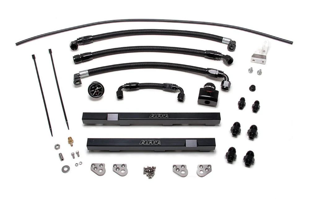 Alpha Performance R35 GTR Fuel Rail Upgrade Package - Complete Fuel Rail Kit
