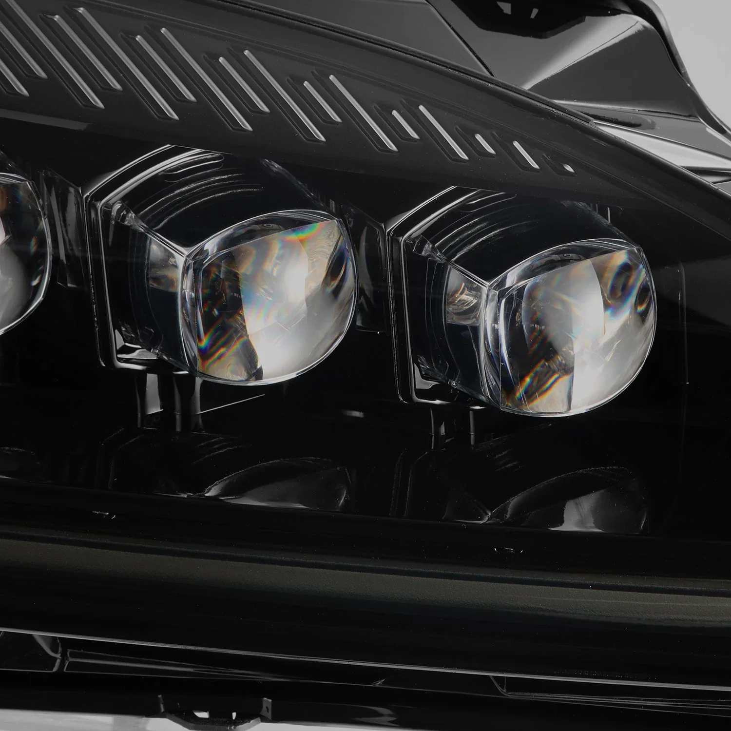 AlphaRex 00-09 Honda S2000 NOVA-Series Projector LED Alpha Black Headlights - Image 3