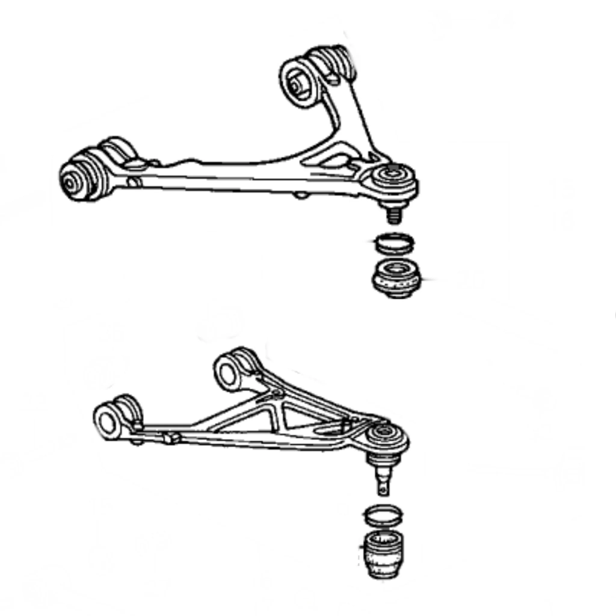 Ballade Sports 00-09 S2000 Front / Rear Upper Ball Joint - Image 5