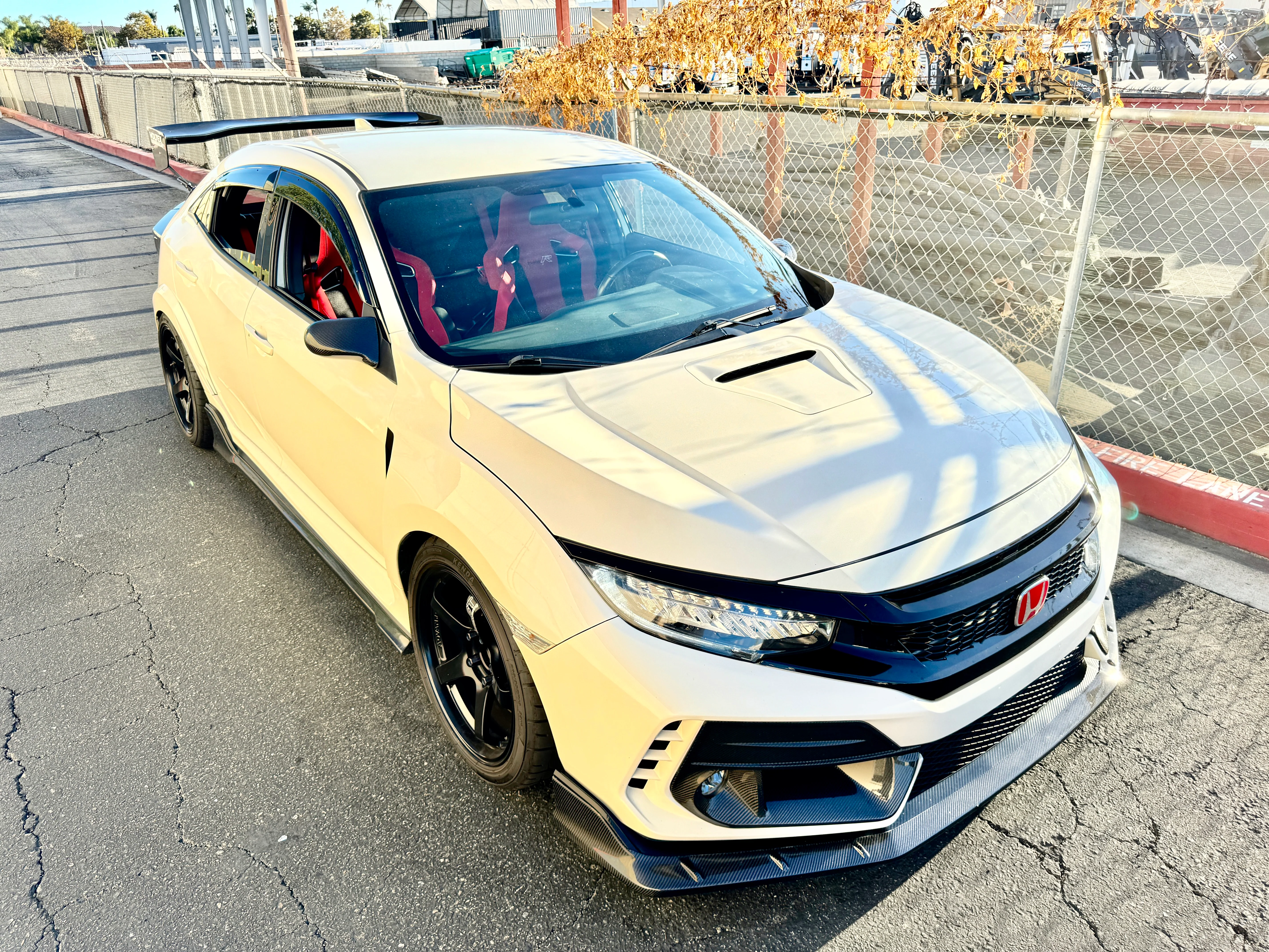 Ballade Sports 2016-2021 FK-S 10th Gen Civic Type R Power Adj Carbon Mirrors - Image 17