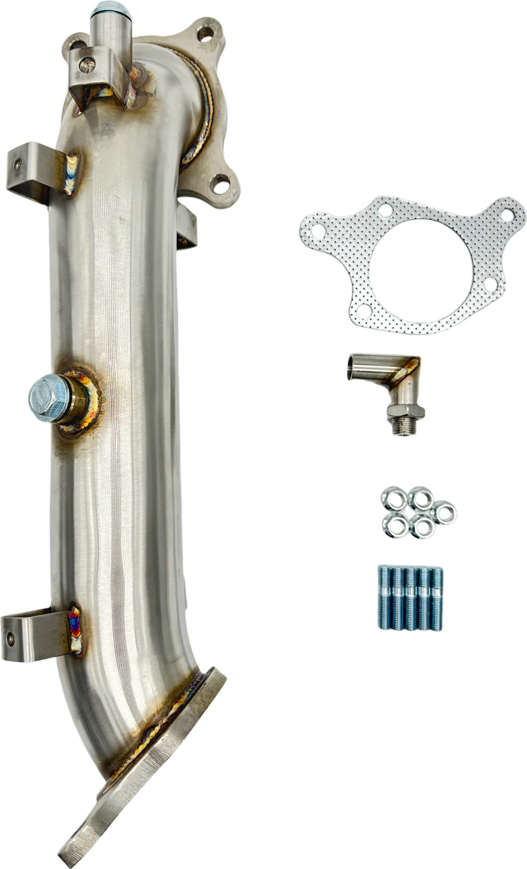 Ballade Sports 2017-21 Civic Type R FK8 2pc Front & Down Pipe Combo - Image 4