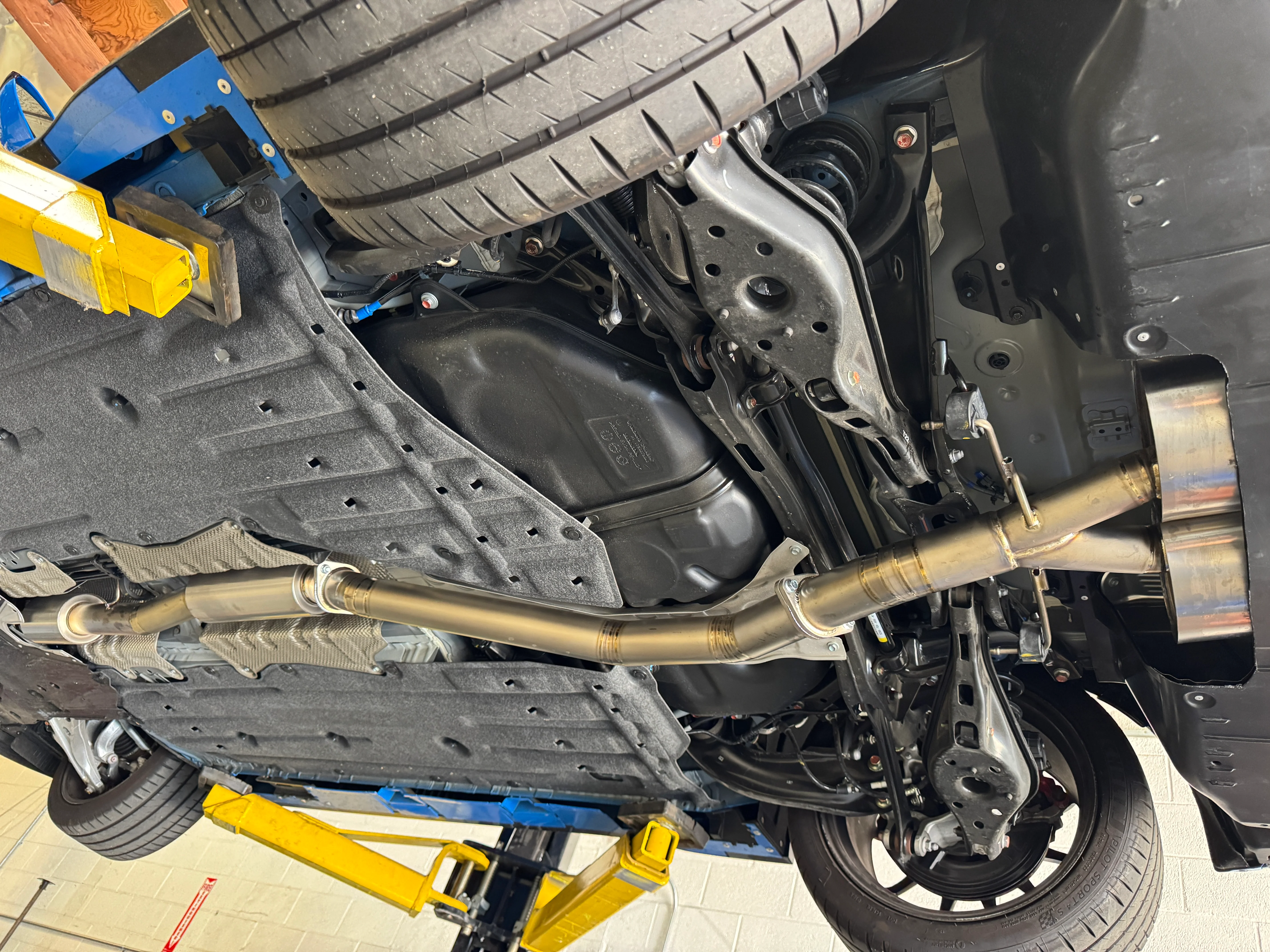 Ballade Sports 2023+ Honda Civic FL5 Titanium Exhaust - Image 8