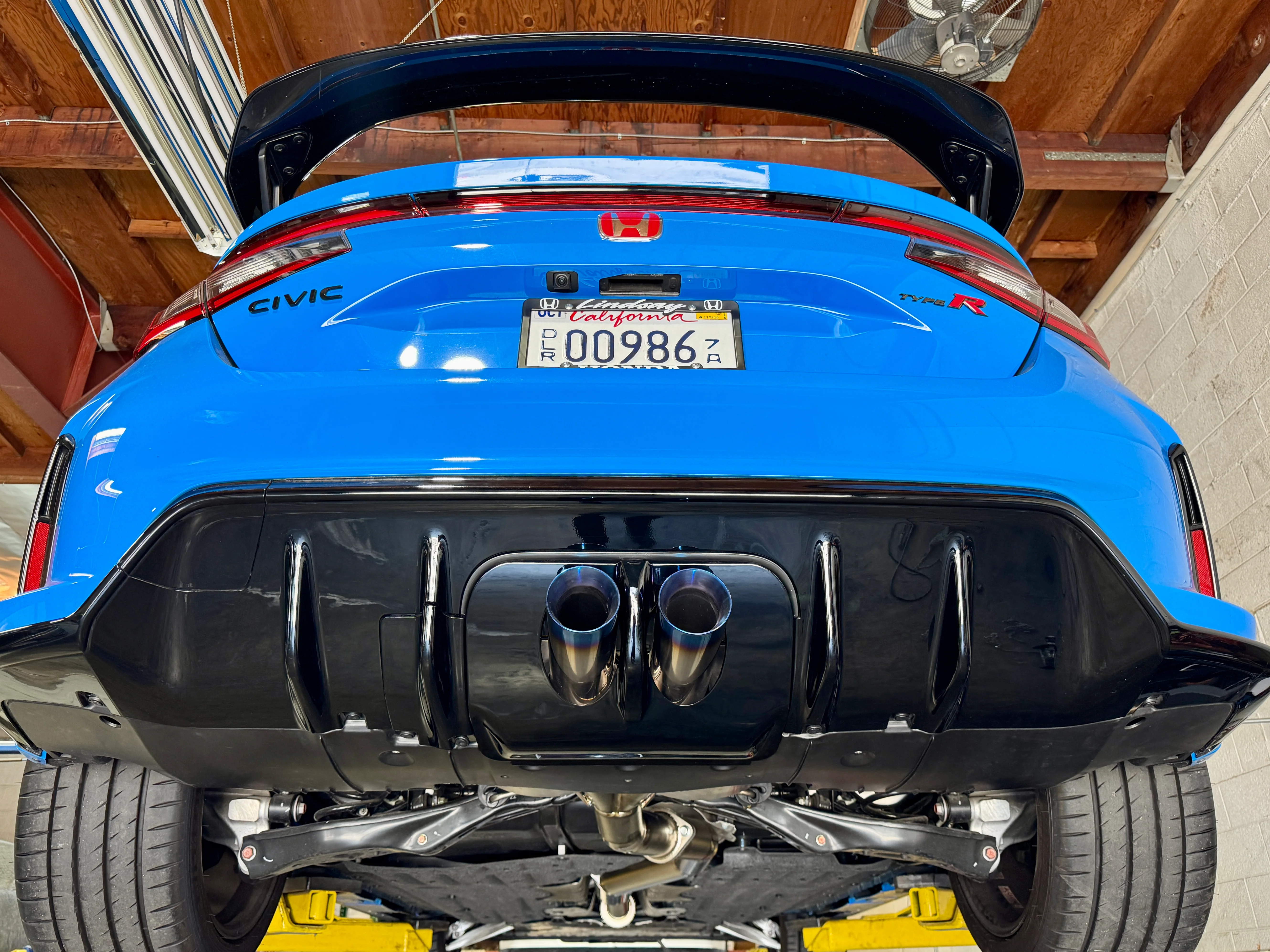 Ballade Sports 2023+ Honda Civic FL5 Titanium Exhaust - Image 9