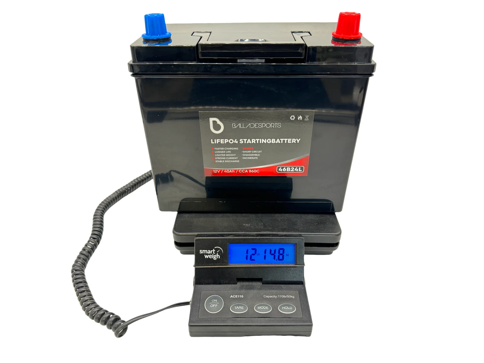 Ballade Sports S2000 Size Lithium LiFePO4 Battery 9lbs - Image 4