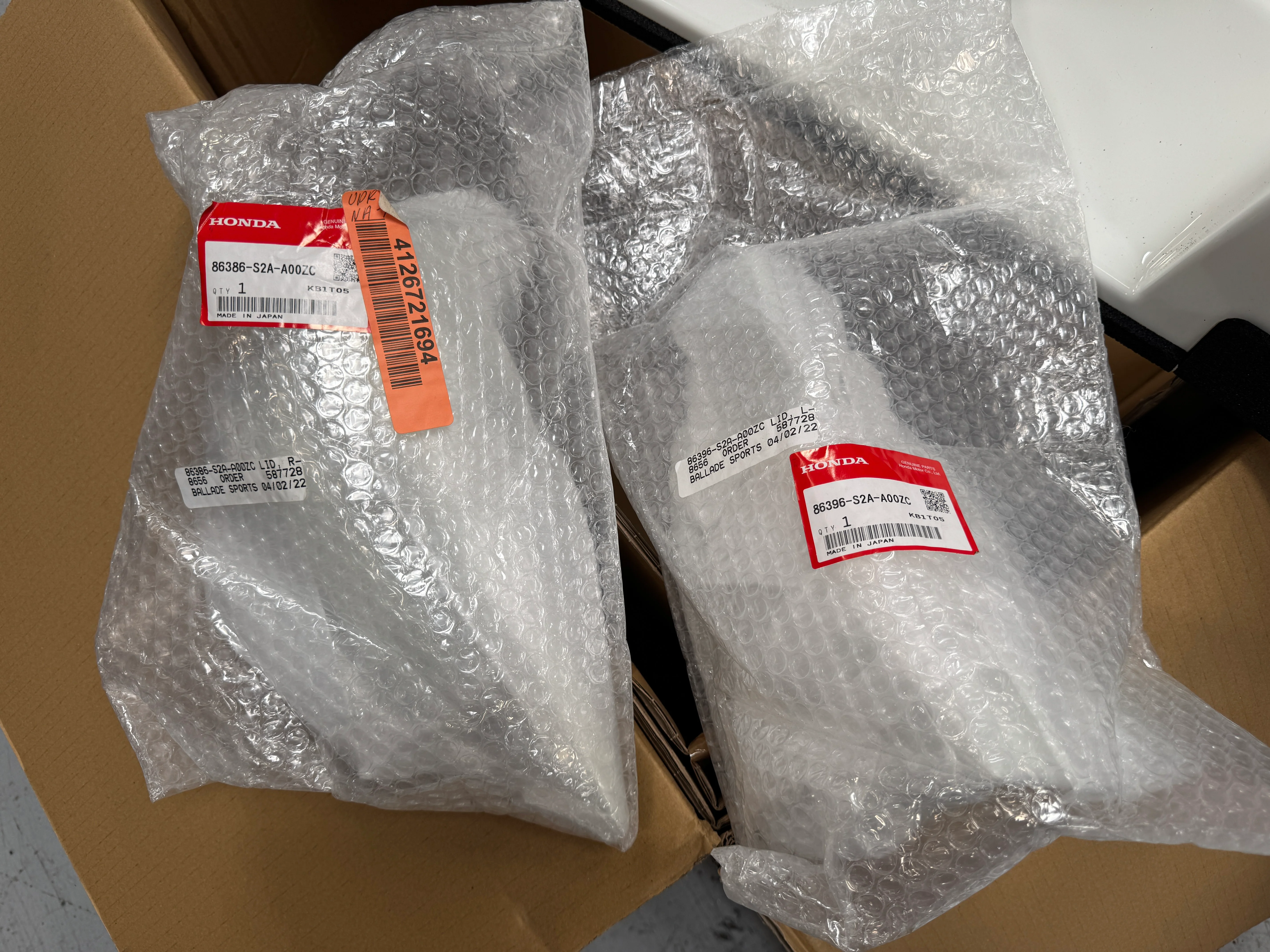 Honda Genuine 00-09 S2000 CR Tonneau Cover - Image 5