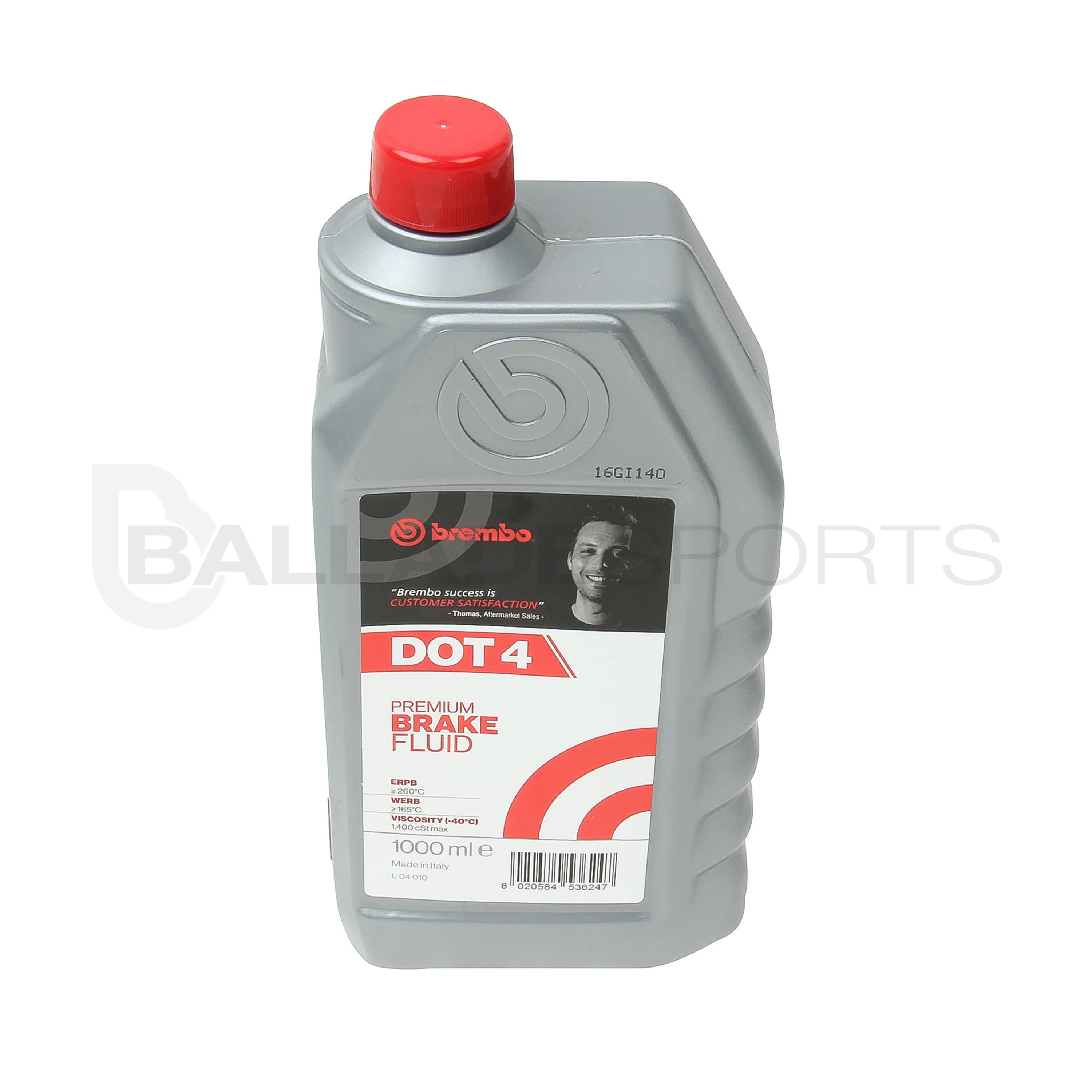 Brembo DOT4 Brake Fluid 1000ml
