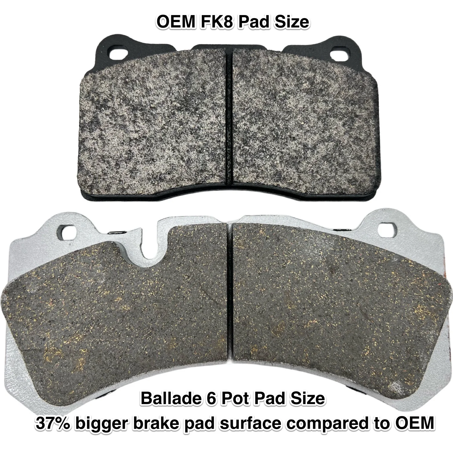 Civic TYPE R Monoblock 6 Piston Brake Caliper Kit FK2/FK8/FL5/DE5 - Image 5