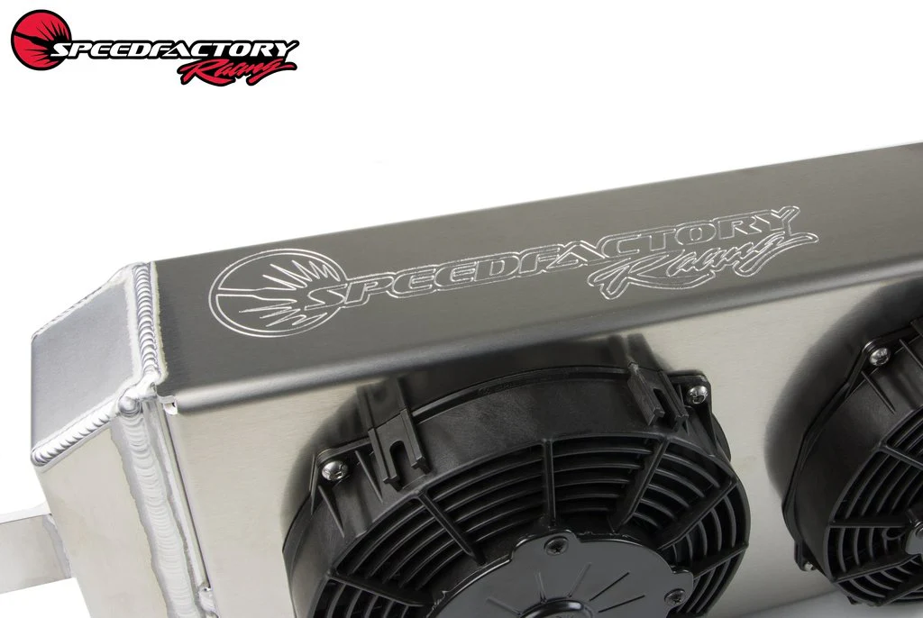 SpeedFactory Racing Aluminum Tucked Radiator - Image 4