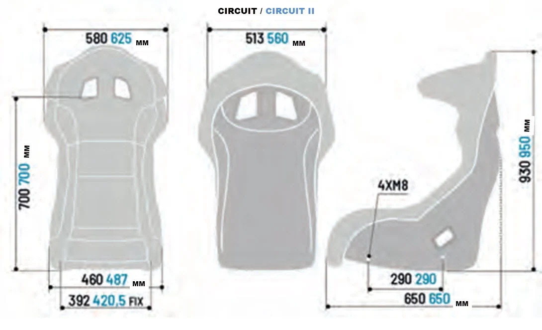 Sparco Circuit QRT Bucket Seat - Image 6