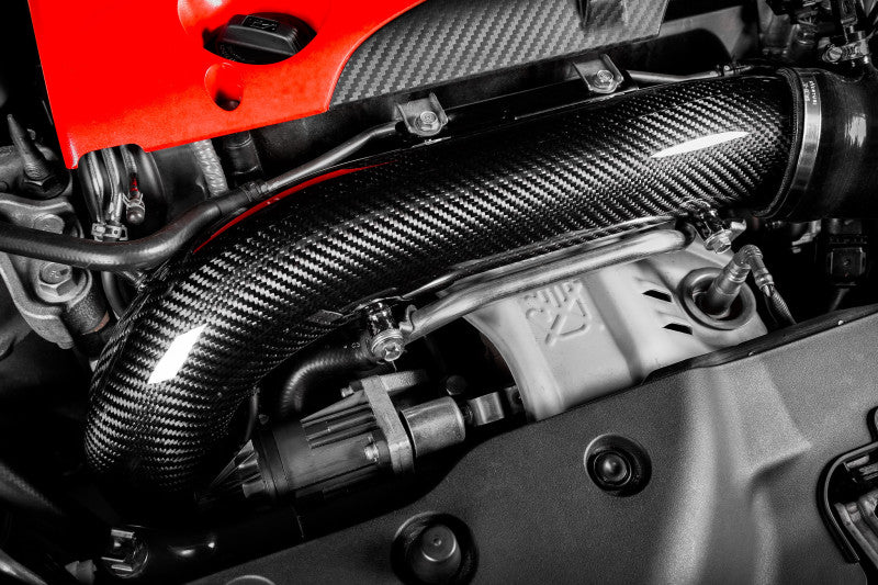 Eventuri 17-21 Civic Type R FK8 Black Carbon Charge Pipe - Image 2