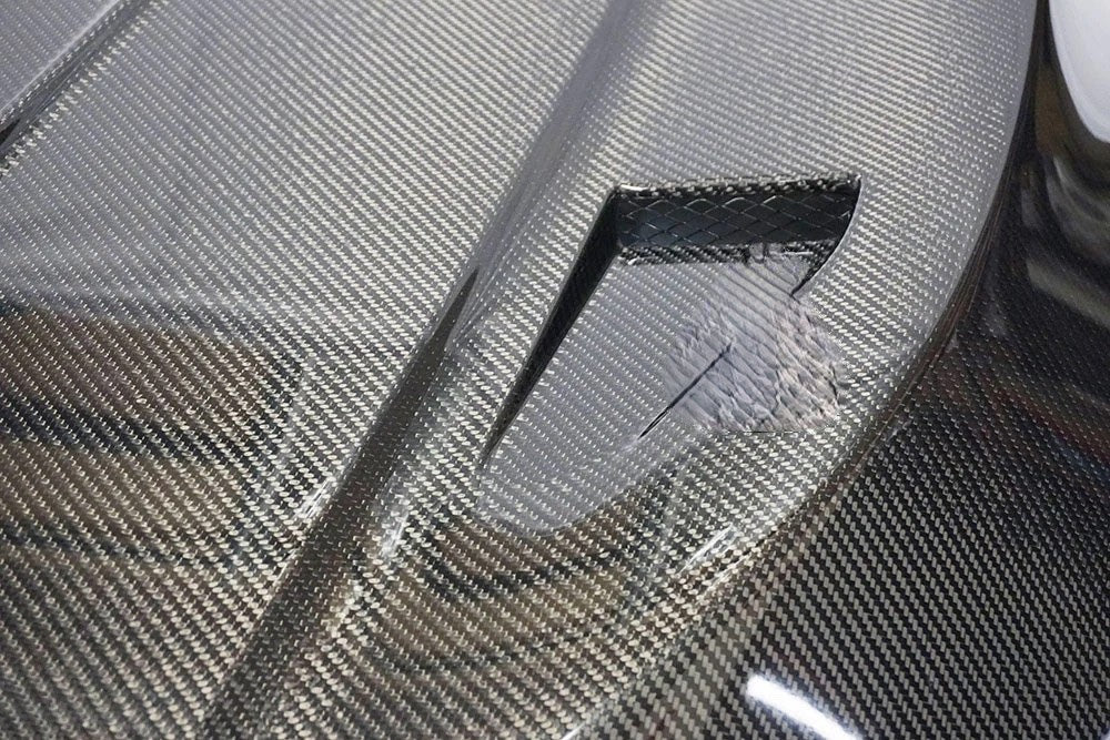 Honda 17-21 Civic Type R FK8 Varis Style Carbon Fiber Hood - Image 8