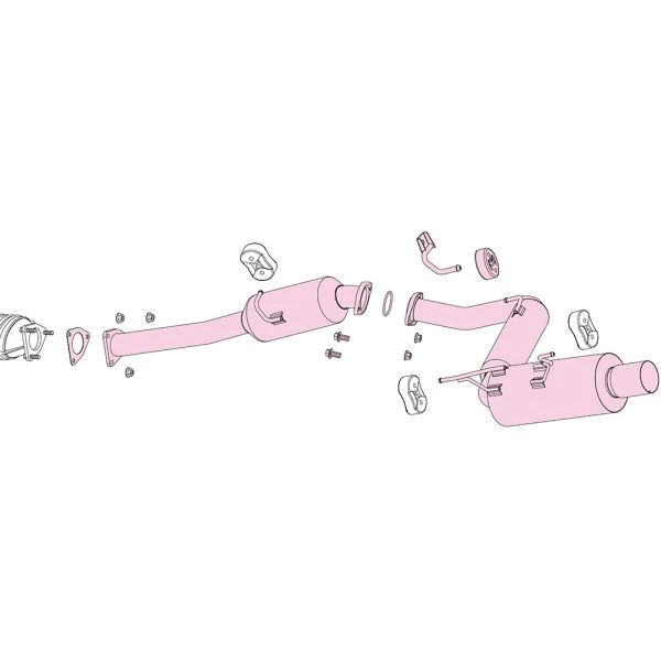 Fujitsubo Honda S2000 00-03Power Getter Single Cat-Back Exhaust - Image 5