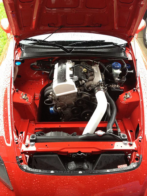 Honda 00-09 S2000 AC Hose Relocation Kit - Image 3