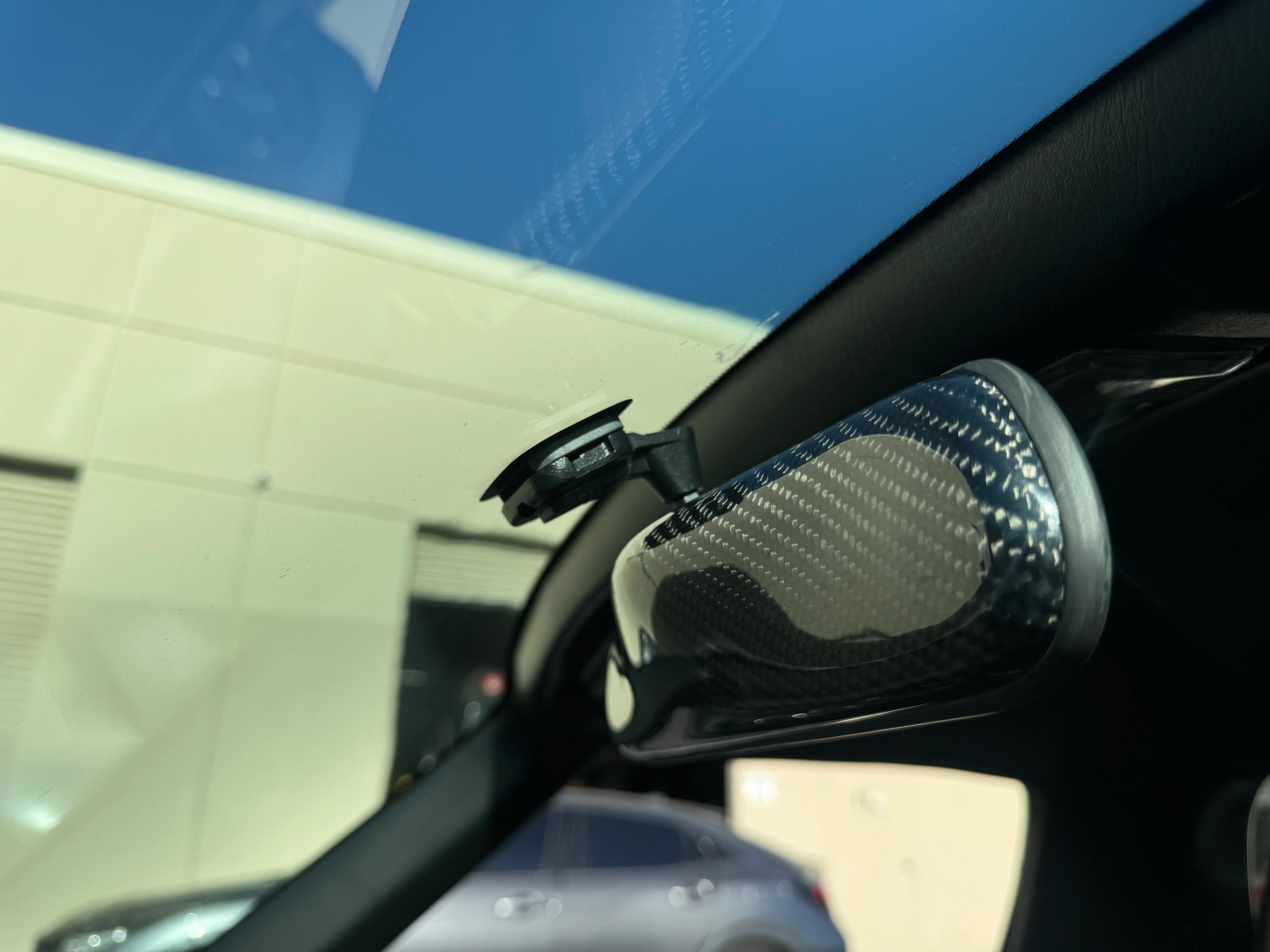 Ballade Sports Carbon Fiber Convex Rear View Mirror - Image 13