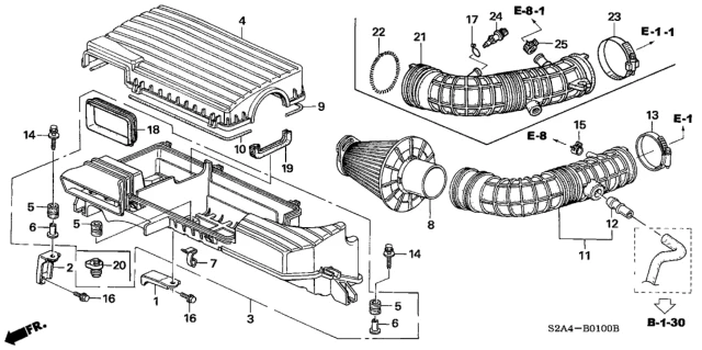 Honda OEM 00-09 S2000 OEM Intake Arm - Image 5