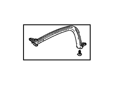 Honda 00-09 S2000 OE Replacement Hardtop Weatherstrip Seal Kit - Image 11