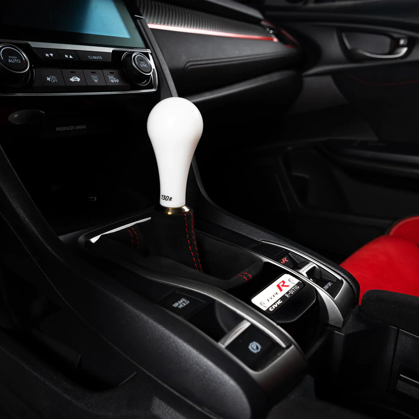 Hybrid Racing 2016-2021 Civic Alcantara Shift Boot - Image 25