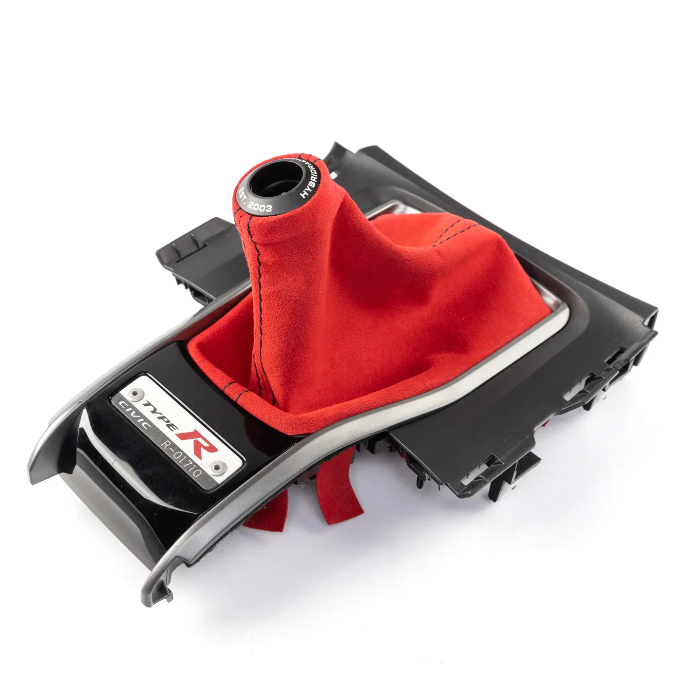 Hybrid Racing 2016-2021 Civic Alcantara Shift Boot - Image 3