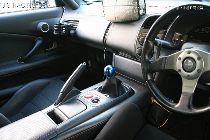 J’s Racing Titanium Blue Shift Knob - Image 3