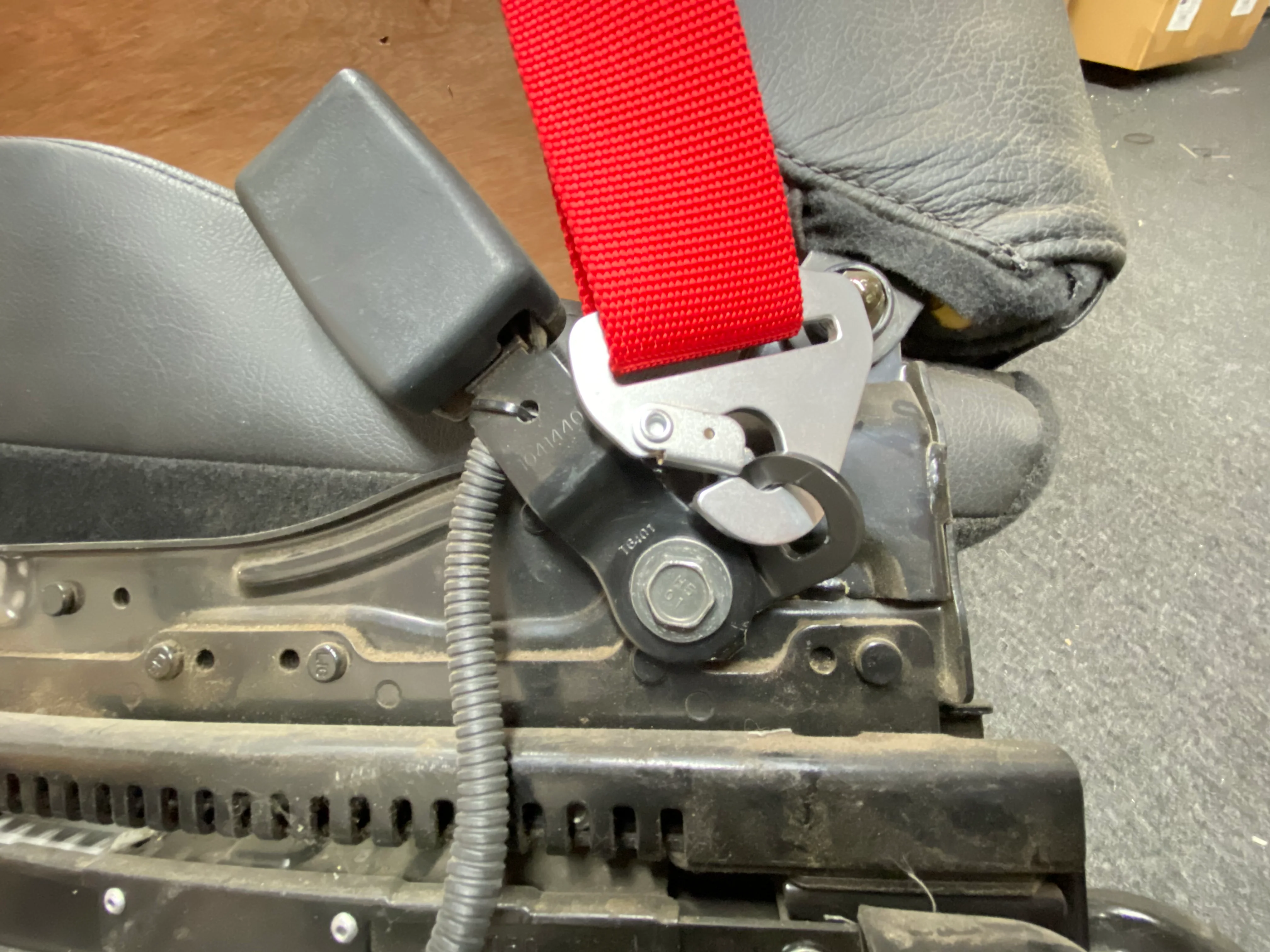 Lap Belt Harness Anchor Bracket - Image 3