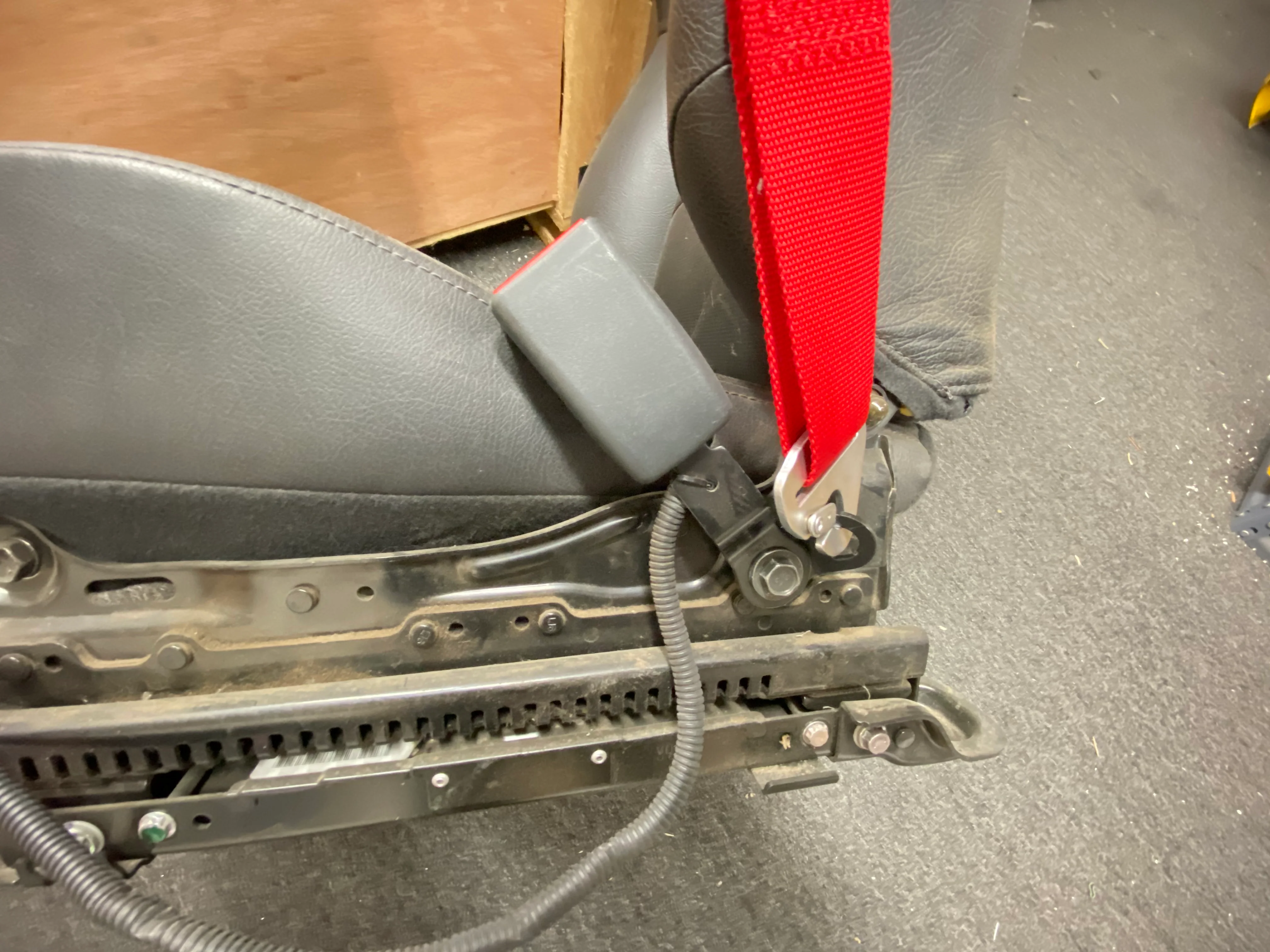 Lap Belt Harness Anchor Bracket - Image 4
