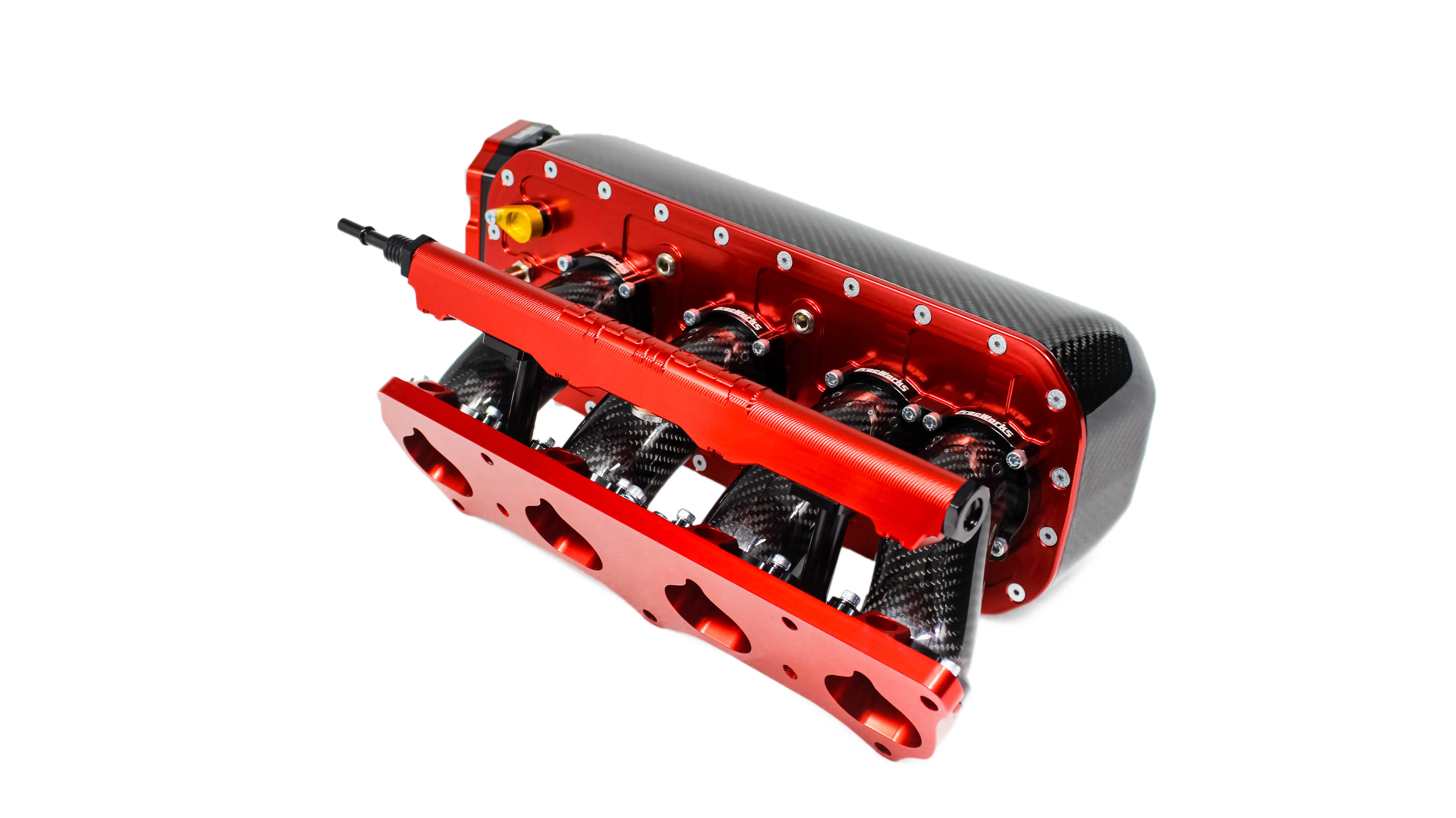 Pracworks Honda K-Series Lowered Intake Manifold 20° Plenum - Image 3