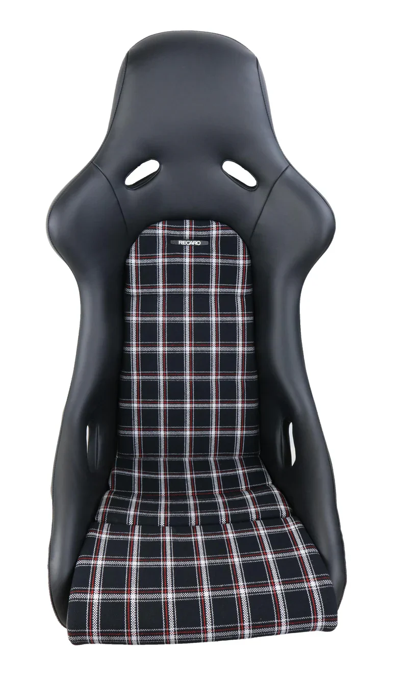 Recaro Pole Position ABE Classic Line Leather Black / Checkered - Image 2