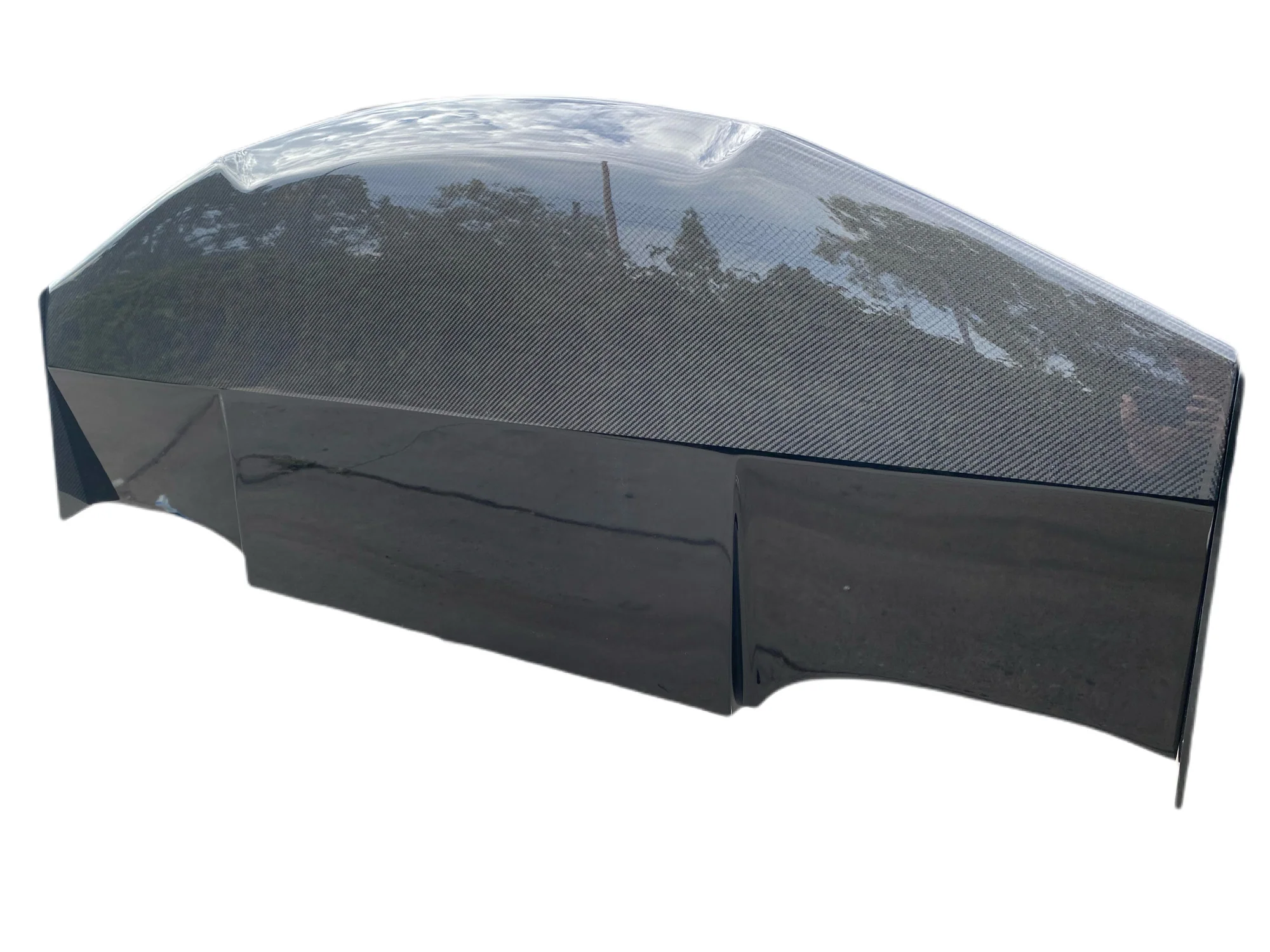 REVAMP S2000 CF Front Race Lip / Splitter for Voltex Bumper - Image 4