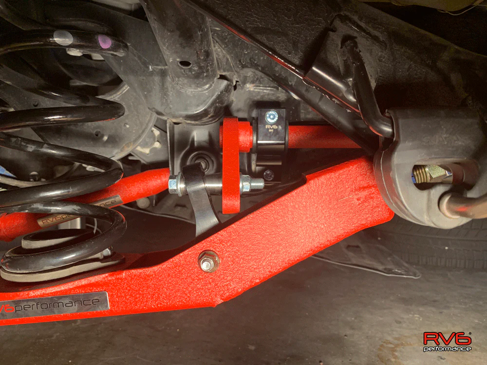 RV6 Performance 2016+ Civic Adjustable Chromoly Rear Sway Bar (25.4mm) - Image 10