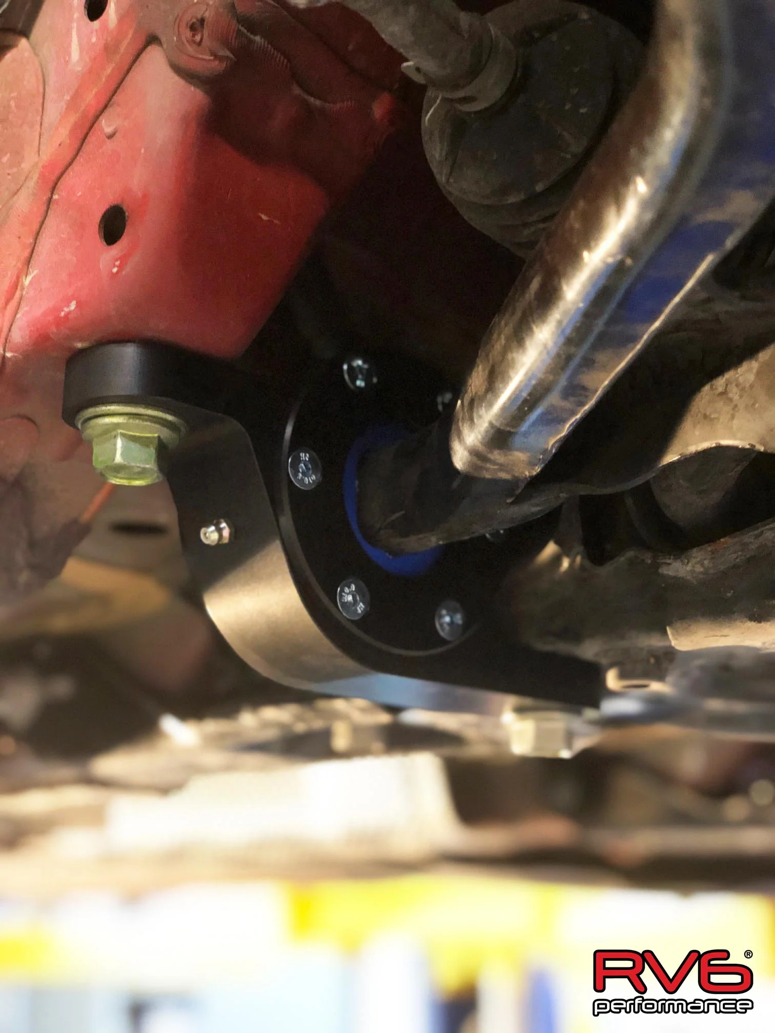 RV6 Performance 16-21 Civic Solid Front Compliance Mount - Image 9