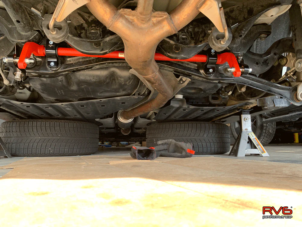 RV6 Performance 2017+ Civic Type R FK8 Adjustable Chromoly Rear Sway Bar w/ Billet Endlinks - Image 7