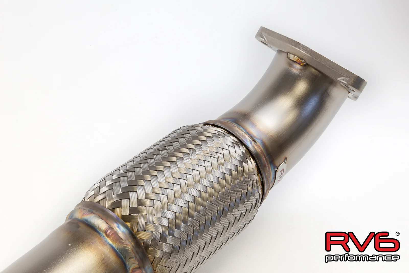 RV6 Performance 2017+ Civic Type R FK8 Front Pipe - Image 5