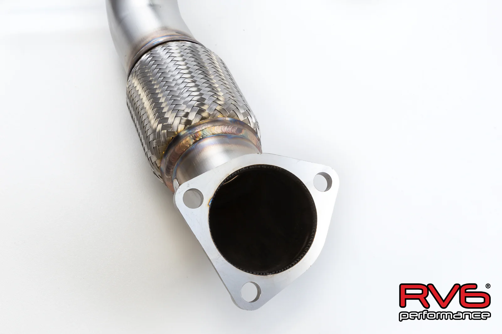 RV6 Performance 2017+ Civic Type R FK8 Front Pipe - Image 6