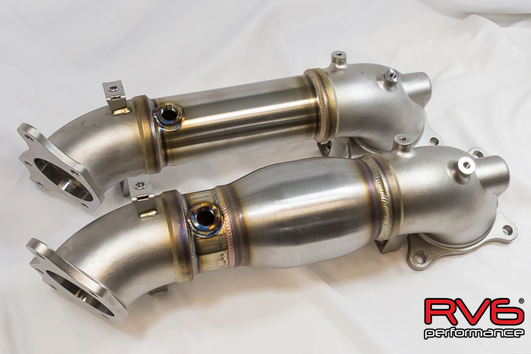 RV6 Performance 2017+ Civic Type R FK8 High Temp Catted Downpipe - Image 9
