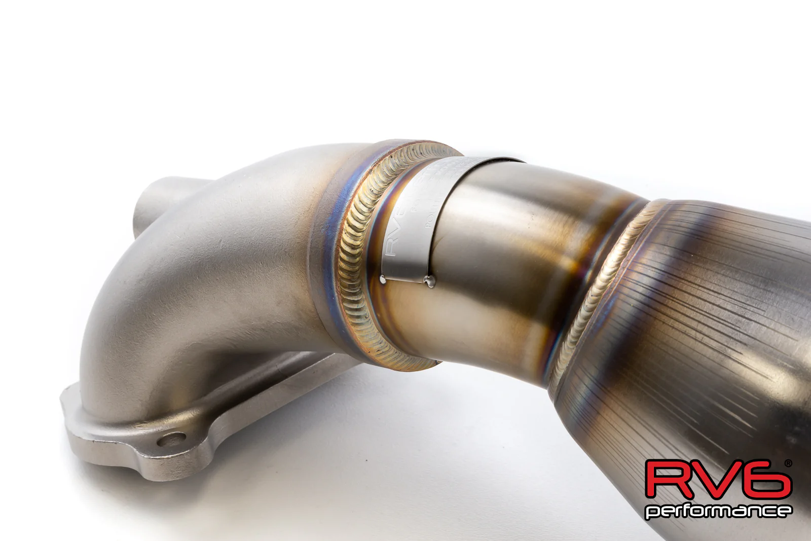 RV6 Performance 2016-21 Civic 2.0L Sedan / Coupe High Temp Catted Downpipe - Image 5