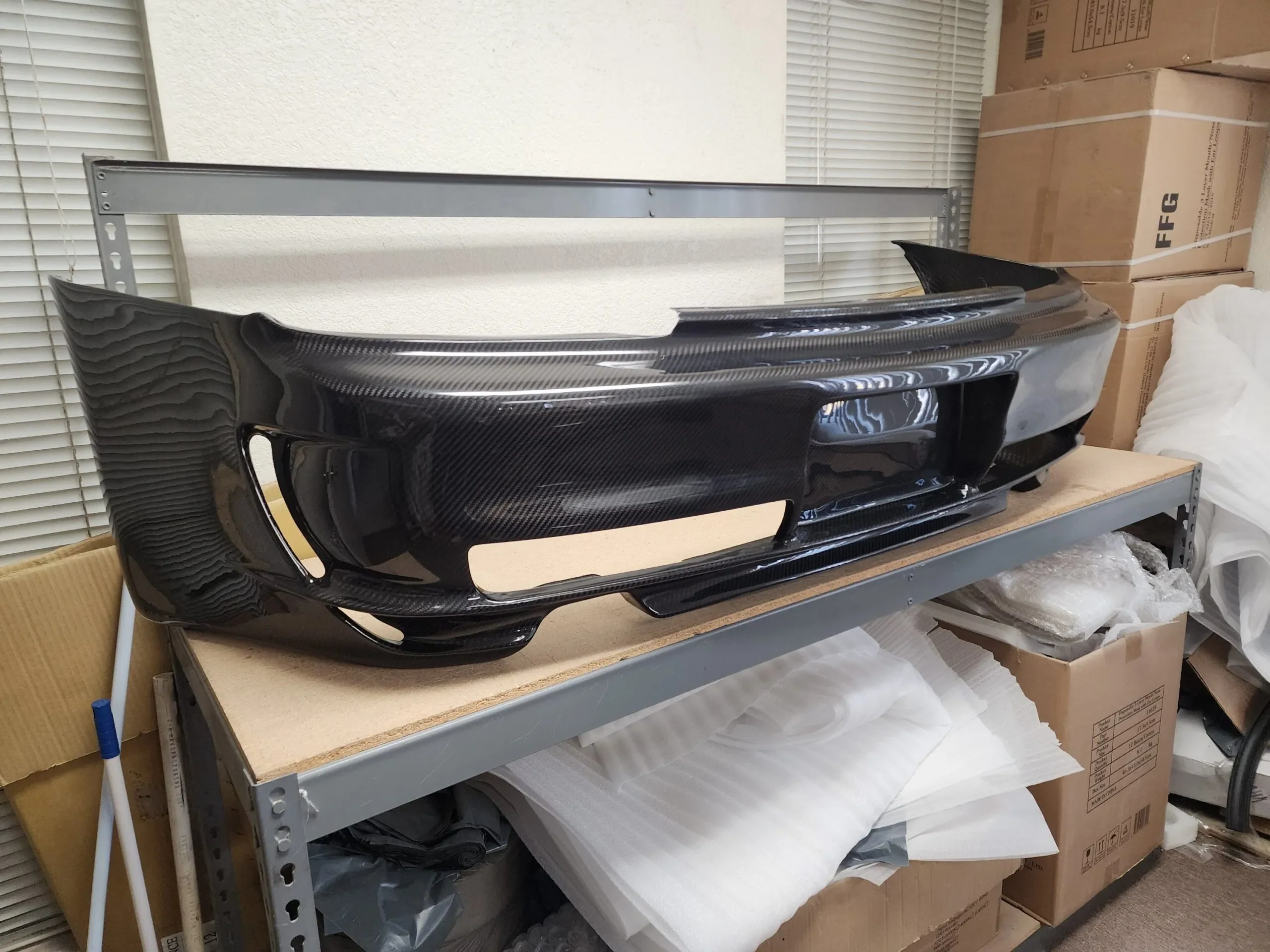 S2000 ASM Style DRY Carbon Rear Aero Bumper - Image 5
