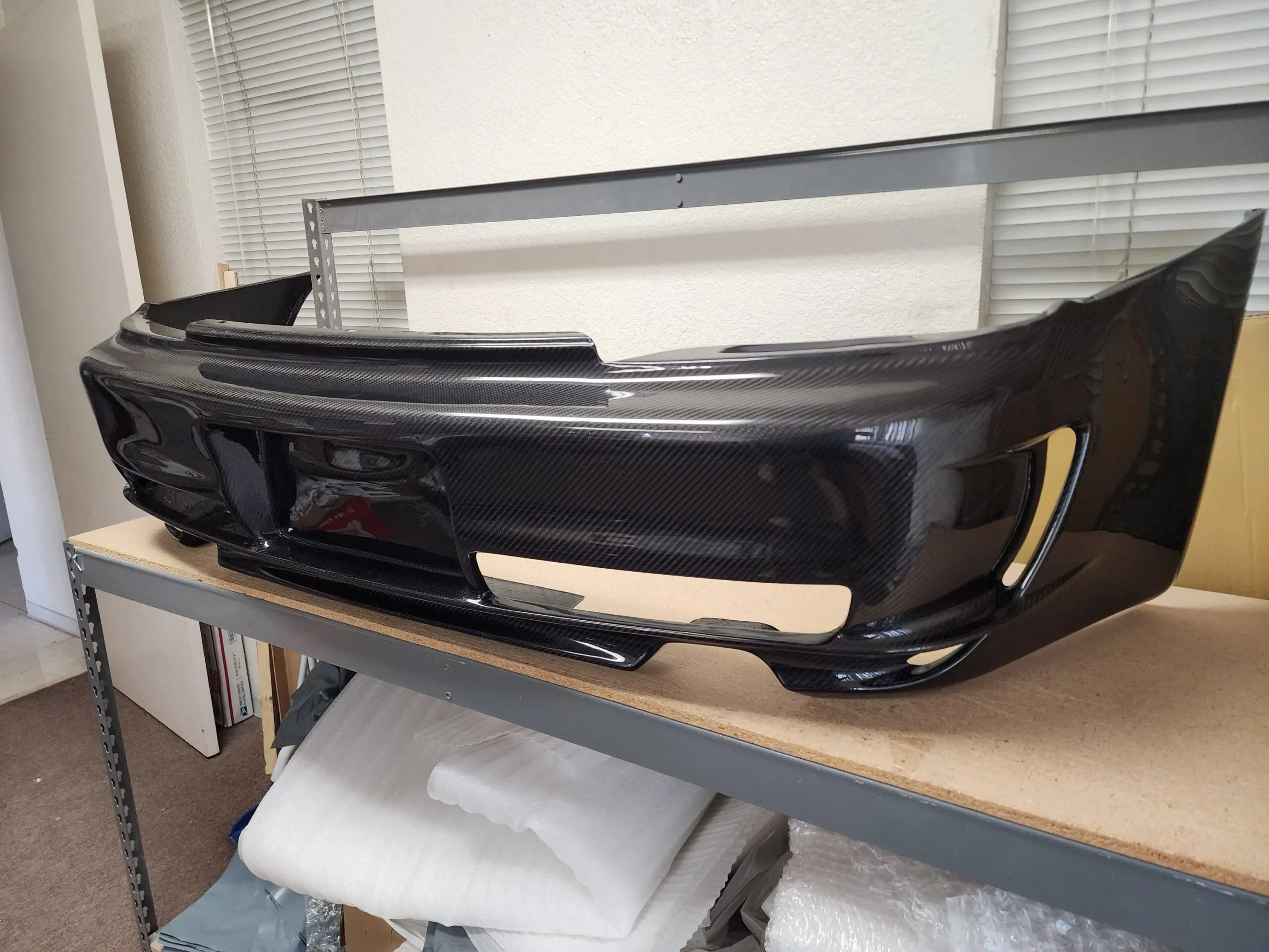 S2000 ASM Style DRY Carbon Rear Aero Bumper - Image 8
