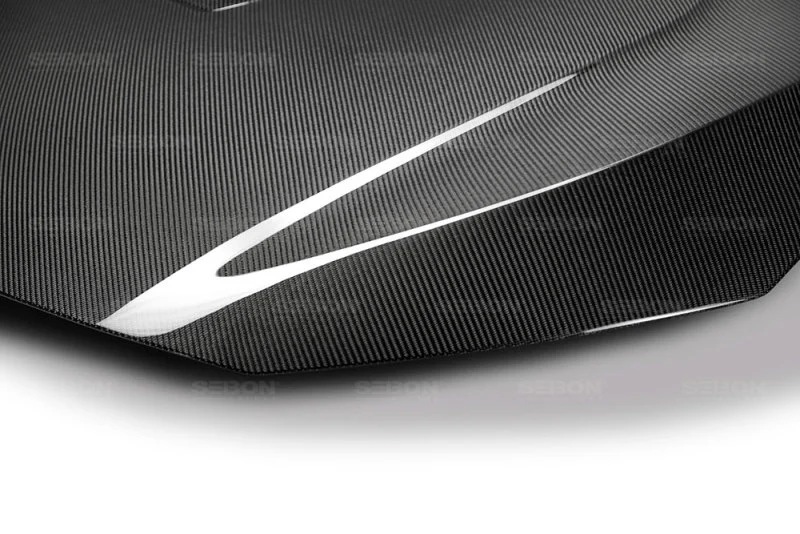 Seibon 2017-Current Honda Civic Type R OEM Carbon Fiber Hood - Image 3