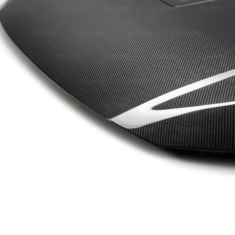 Seibon 2017-Current Honda Civic Type R OEM Carbon Fiber Hood - Image 4