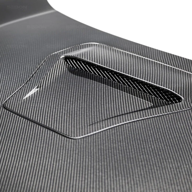 Seibon 2017-Current Honda Civic Type R OEM Carbon Fiber Hood - Image 5