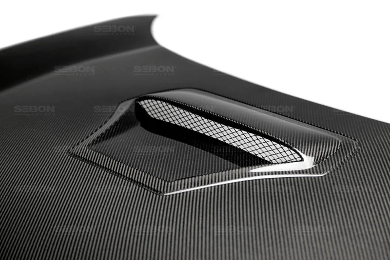 Seibon 2017-Current Honda Civic Type R OEM Carbon Fiber Hood - Image 6
