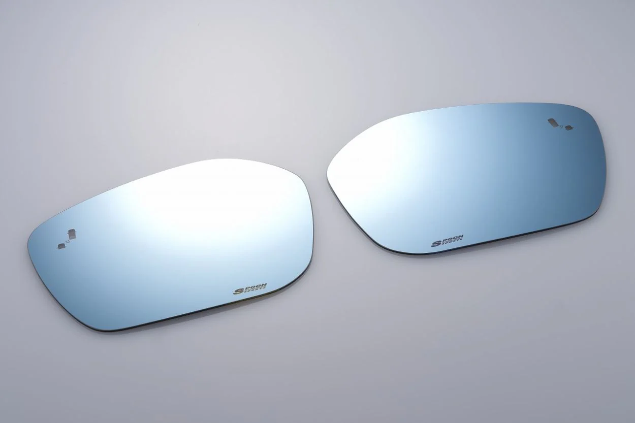 Spoon Sport Blue Wide Door Mirror Set - Image 3