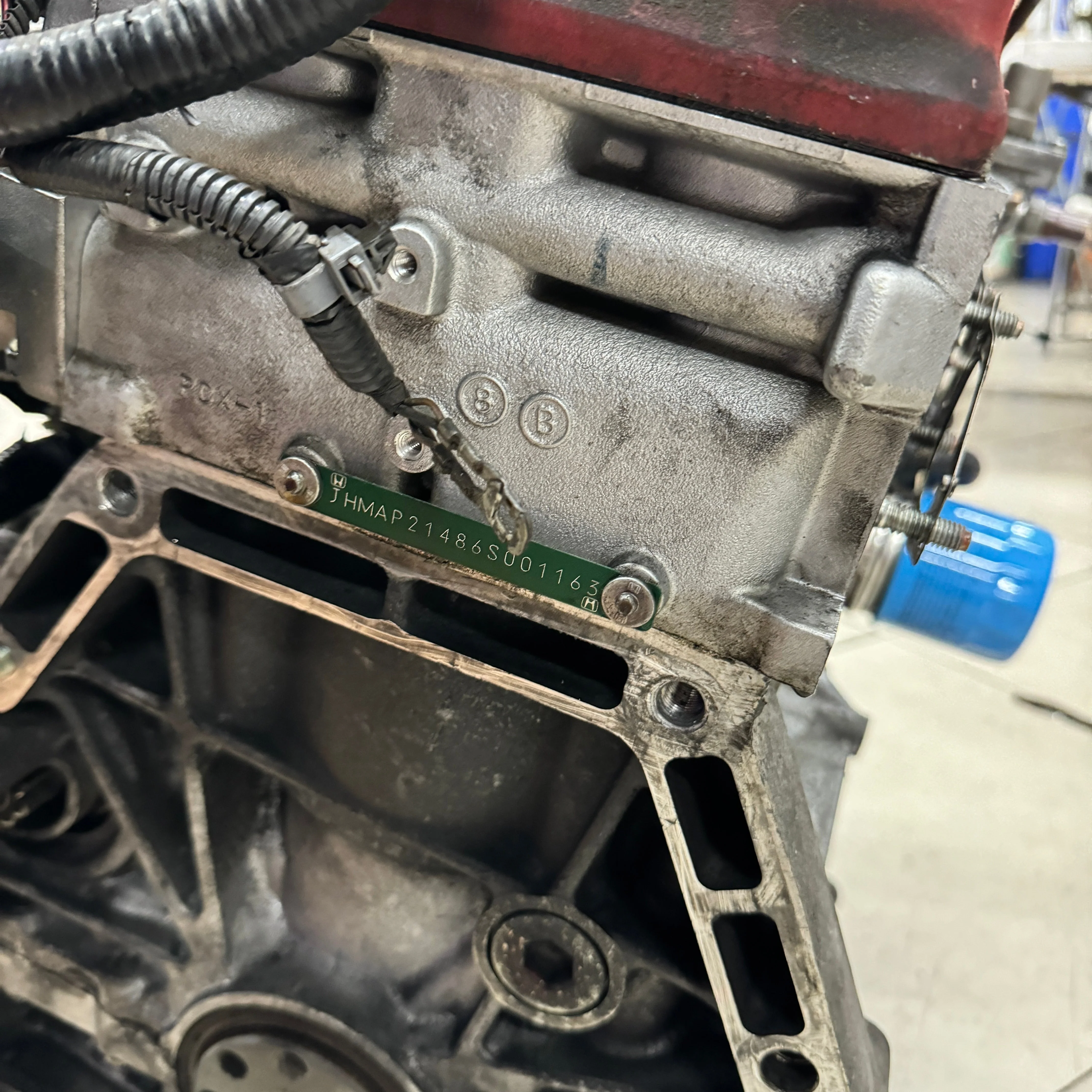 Used 2006 F22c S2000 Long Block Engine 48k Miles - Image 4