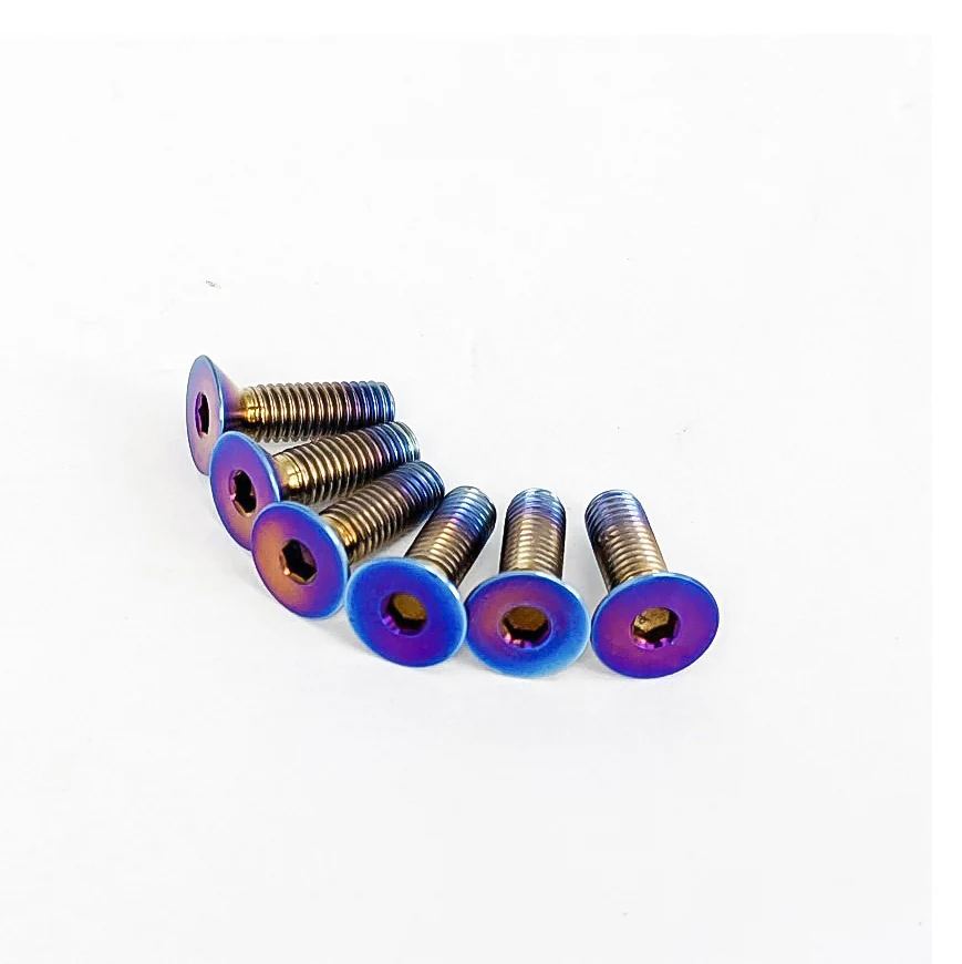 Vaikhari USA Burnt Titanium Steering Wheel Allen Screw Set