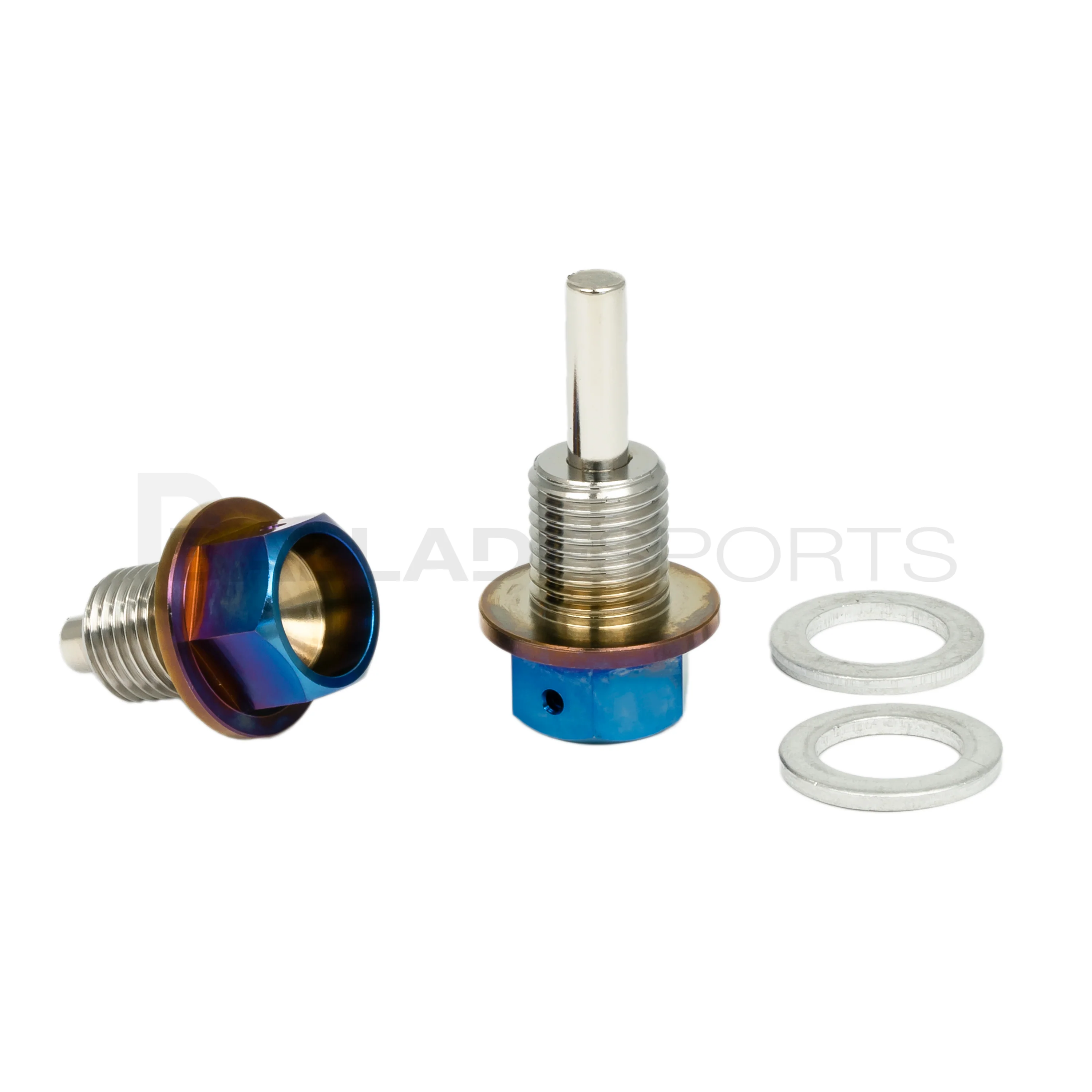 Vaikhari USA M14x1.5 Titanium Magnetic Drain Bolts Set